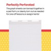 School Smart Graph Paper Easel Pads, 27 x 34 Inches, 50 Sheets, Pack of 4 - 4 of 4