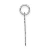 Black Bow Jewelry 14k White Gold, Jersey Collection, Small Number 13 Pendant - 2 of 4