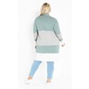 Avenue Women's Plus Size Keelyn Colorblock Cardigan - 3 of 4