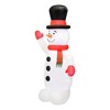 Occasions 20' INFLATABLE SNOWMAN, Tall, Multicolored - 4 of 4