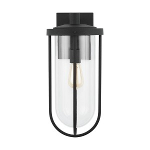 Capital Lighting Corbin 1 - Light Wall Light in  Black - 1 of 4