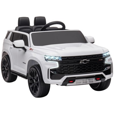 Aosom Licensed Chevrolet Tahoe Electric Car For Kids With Remote