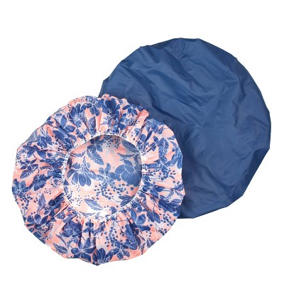 Conair Printed Shower Cap with Microban - 2pk