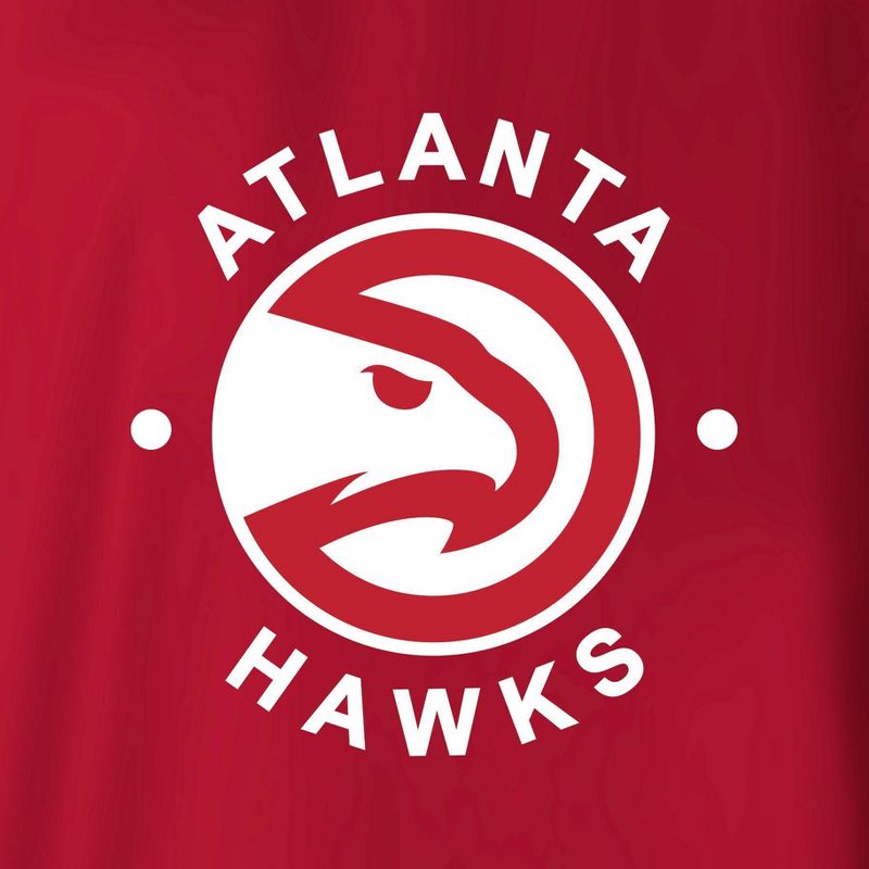 NBA Atlanta Hawks Women&#39;s Dolman Short Sleeve T-Shirt, 4 of 5