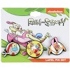 Nickelodeon Ren and Stimpy Lapel Enamel Pin 3 Pack Set - 2 of 4