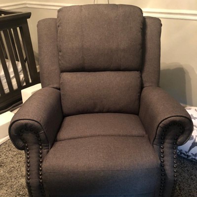 Delta children drake outlet nursery glider swivel recliner