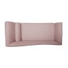 Calvert Contemporary Chaise Lounge with Scroll Arms - Christopher Knight Home - 3 of 4