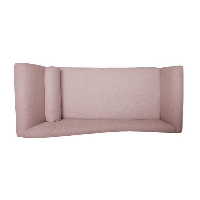 Calvert Contemporary Chaise Lounge with Scroll Arms - Christopher Knight Home, 4 of 8