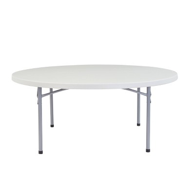 target round folding table