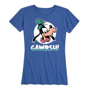 Women's - Disney - Goofy Gawrsh Short Sleeve Graphic T-Shirt - 1 of 4