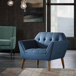NicBex Accent Chair Upholstered Living Room Chair Comfy Chair Reading Chair for Reading Room, Bedroom - 1 of 4