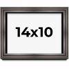 PosterPalooza | Photo Size Shadow Box 1.75" Deep Brown Frame - UV Acrylic, Backing, Hanging Hardware - 2 of 4
