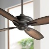 52" Minka Aire Rustic Farmhouse Indoor Ceiling Fan with Remote Control Kocoa Maple for Living Room Kitchen Bedroom Family Dining - 2 of 4