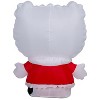 Gemmy Christmas Inflatable Hello Kitty in Snowflake Dress, 3 ft Tall, Multi - 3 of 4