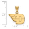 Black Bow Jewelry 14k Yellow Gold Dayton Flyers NCAA Small Pendant - 2 of 3