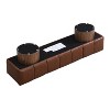 NicBex Modern Vertical Block Design Ottoman Dining Bench with Cushioned Seat,Upholstered Long Shoe Bench for Living Room,Bedroom - 4 of 4