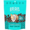 Scharffen Berger Breaks Oat Milk Chocolate with Coconut Sugar + Coconut and Quinoa Bark - Case of 8 - 4.5 oz - 2 of 2