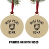US Military Academy Black Knights Aluminum Holiday Christmas Tree Ornament - 2 of 4