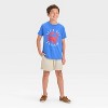 Boys' Short Sleeve 'Lets Get Crackin' Graphic T-Shirt - Cat & Jack™ Blue - 4 of 4