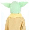 HalloweenCostumes.com One Size Fits Most   Kid's Star Wars The Mandalorian Grogu Hood, Black/Pink/Green - 2 of 3