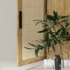 Okak Floor Sideboard Cabinet 48.5" Kitchen Pantry Farmhousewith 2 Adjustable Shelves and 4 Beadboard Doors - 4 of 4