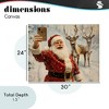 Stupell Industries Santa Selfie with Reindeer Canvas Art - 4 of 4