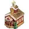 Old World Christmas Glass Blown Ornament for Christmas Tree, School House - 2 of 3