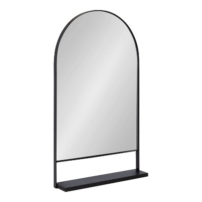 20" x 34" Chadwin Decorative Wall Mirror with Shelf - Kate & Laurel All Things Decor