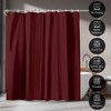 Americanflat 71x74 Solid Colors Shower Curtain - Water Resistant Shower Curtain - Polyester Fabric - 4 of 4