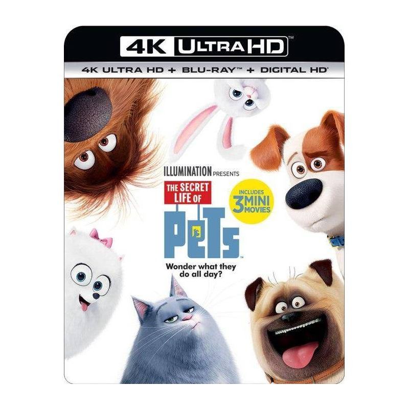 The Secret Life of Pets (4K/UHD + Blu-ray + Digital), 1 of 2