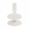 Glass Taper Candle Holder - Modern Decorative Candlestick for Home, Office, Bedroom & Living Room - Elegant Tall Contemporary Accent Decor - 2 of 4