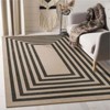 Lahome Rectangle Geometric Frame Machine Washable Outdoor Area Rug-Durable Carpet for Patio, Deck, or Garden - 4 of 4