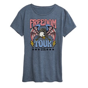 Women's - Instant Message - Freedom Tour 1776 Short Sleeve Graphic T-Shirt - 1 of 4