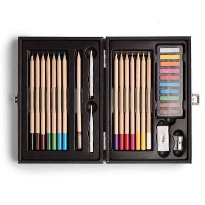 Kingart 30pc Designer Series Sketch & Draw Travel Set