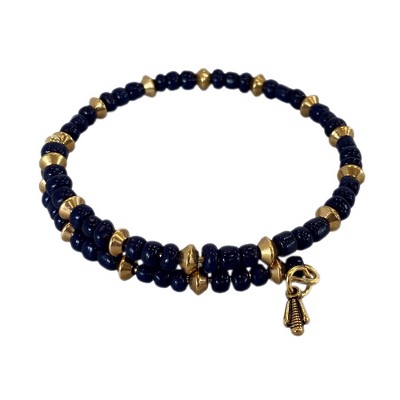 Fifth and Ninth - Mia Wrap Bracelet - Navy