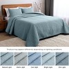 Mellanni Ultrasonic Quilted Coverlet Set - 3 of 4