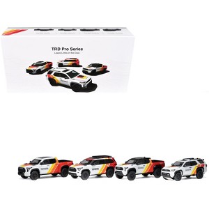 Toyota TRD PRO 4 Car Set Limited Edition to 500 pieces Worldwide 1