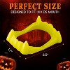 Vampire Teeth for Kids, White Fake Fangs for Costume, Dress-Up, Pretend Play, 12 Pack Halloween Party Favors - 2 of 4