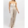Women's INFERNO SLIT LEG JUMPSUIT - LUXXEL - 3 of 4