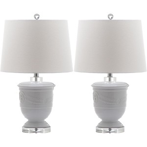 White Table Lamps (Set of 2) - Safavieh