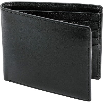 Paaaawaters Top Grain Leather Wallet for Men | RFID Blocking | Extra Capacity Bifold Wallet with 2 ID Windows