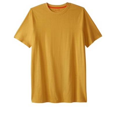 Boulder Creek by KingSize Men's Big & Tall Heavyweight Longer-Length Crewneck T-Shirt