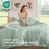 5/7 Pcs Soft Bedding Set All Season Boho Bed in a Bag Contrasting Design - 3 of 4