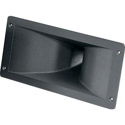 B&C 90X40 1" ALUMINUM FLARE HORN BLACK