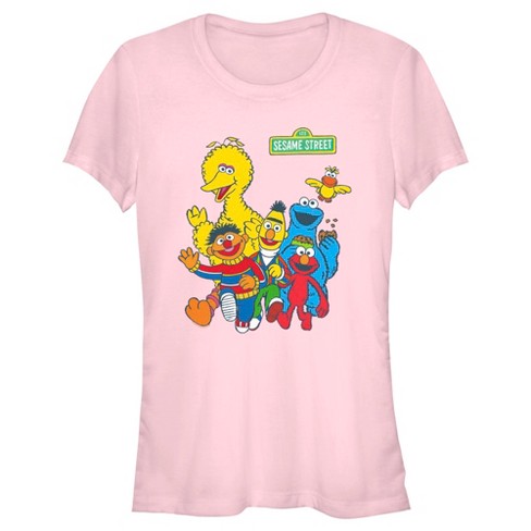 Junior's Sesame Street Main Group Shot T-Shirt - image 1 of 4