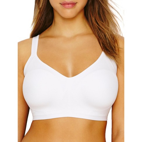 Olga Women's Easy Does It Wire-free No Bulge T-shirt Bra - Gm3911a S White  : Target