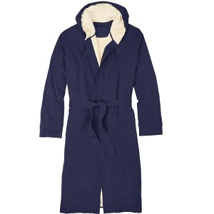 KingSize Men's Big & Tall High Pile Fleece-Lined Robe - 1 of 4