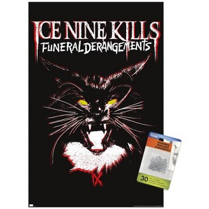 Trends International Ice Nine Kills - Cat Funeral Derangements Unframed Wall Poster Prints - 1 of 4