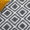Rainbow Shag RBO102 Flatweave-Power Loomed Skid-Resistant Indoor Rugs - Safavieh - 4 of 4
