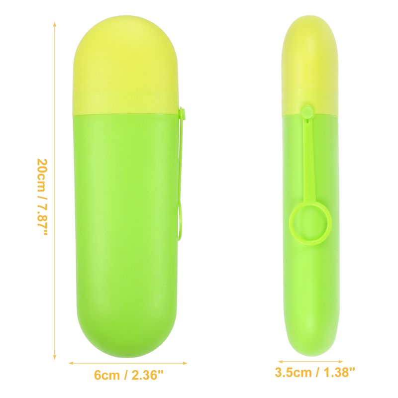 Unique Bargains Traveling Portable Plastic Toothbrush Case 1 Pc, 4 of 6